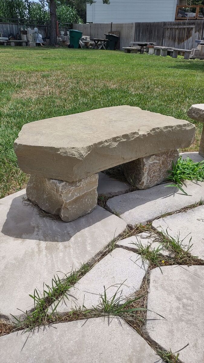 Stone bench