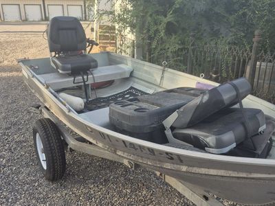 10' Aluminum Boat,Trailer&Motor