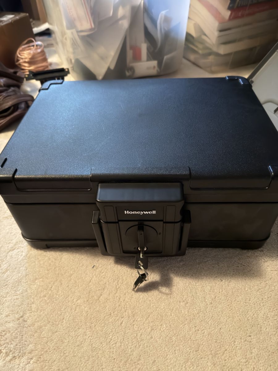 Honeywell safe box