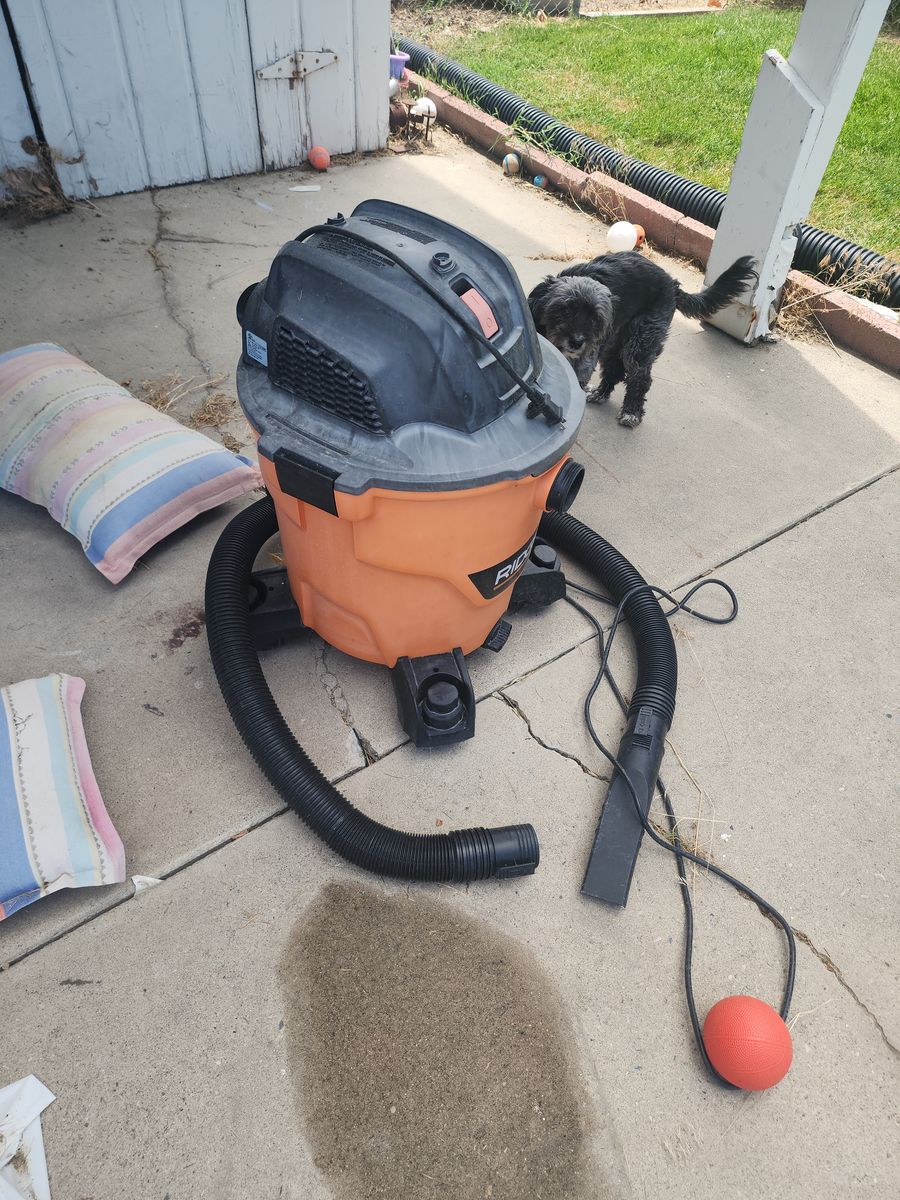 Free RIDGID Wet/Dry Shop Vacuum