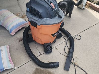 Free RIDGID Wet/Dry Shop Vacuum