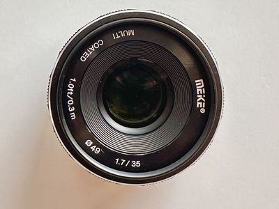 Meike 35mm F1.7 Manual Focus Prime Lens APS-C Sony E-Mount