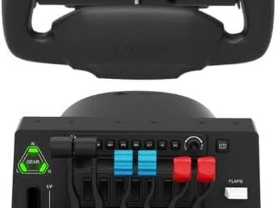 Flight Simulator Bundle Honeycomb Yoke/Throttle with Logitech G Pro Rudder Pedals