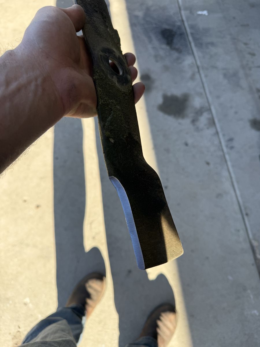 Lawnmower Blade Sharpening