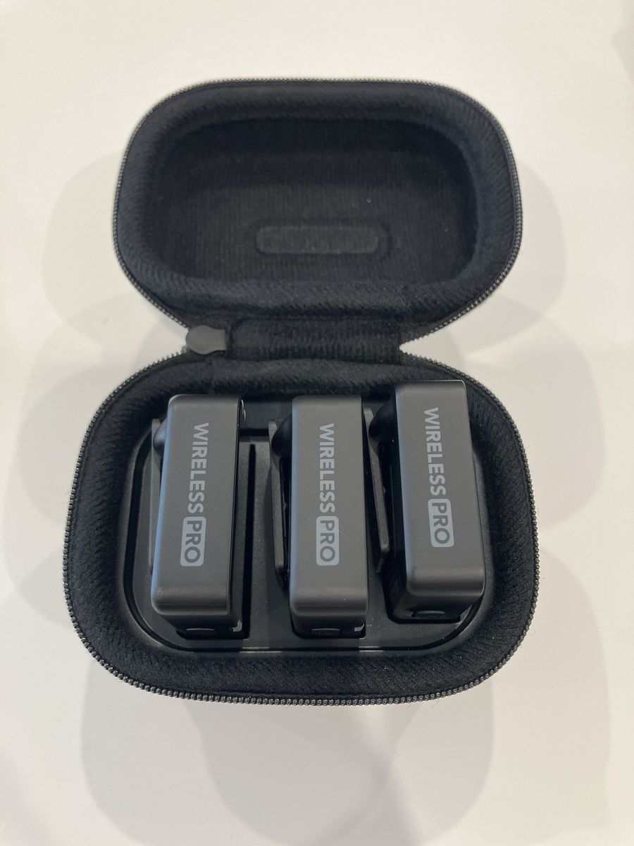 Rode wireless Pro (pro level mics)
