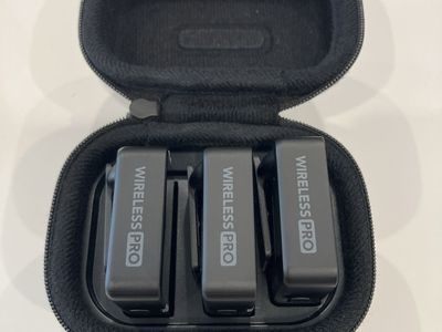 Rode wireless Pro (pro level mics)
