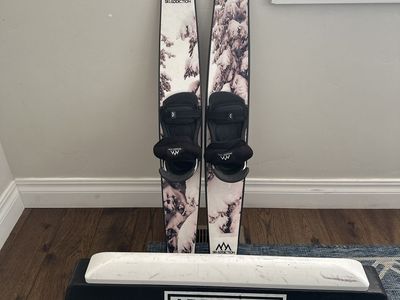 Ski Addiction Tramp Skis With Rail