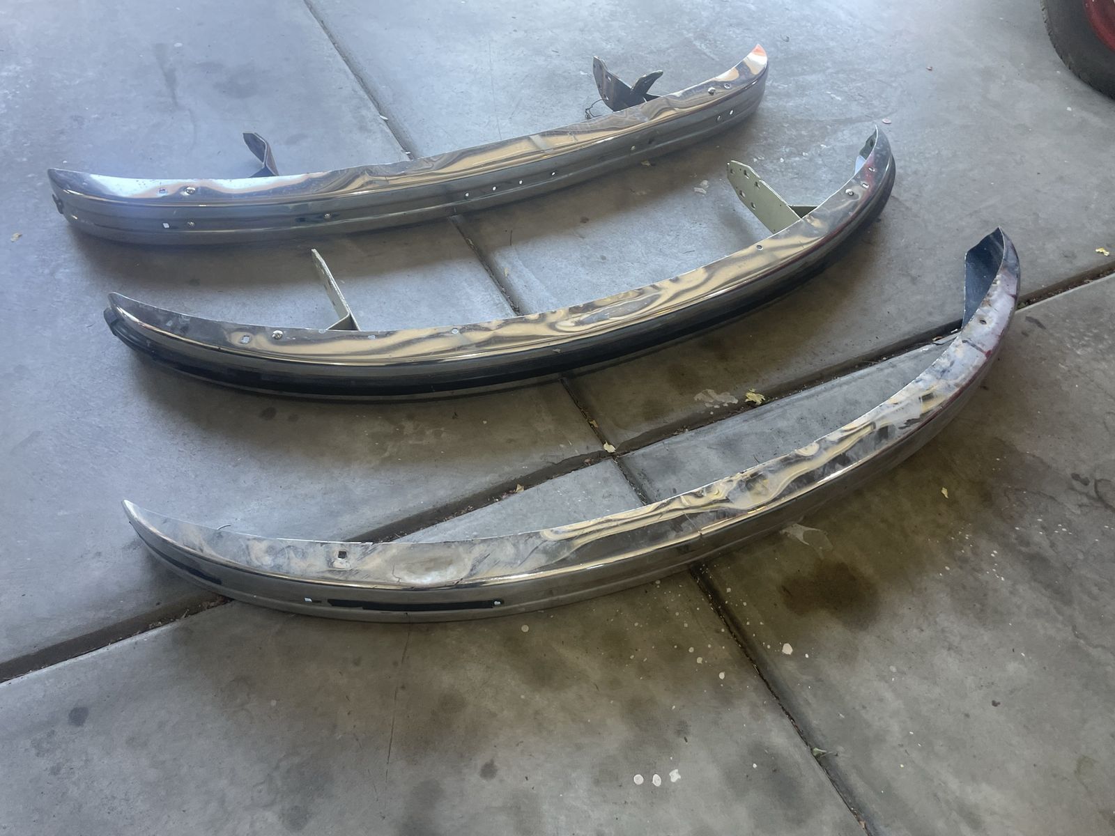 1968 VW Beetle bumpers