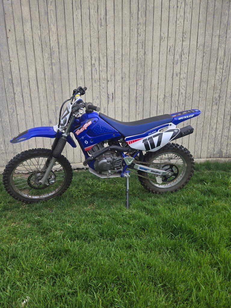 2007 Yamaha TTR-125L Dirt Bike - Blue, Great Condition, Ready for Trails
