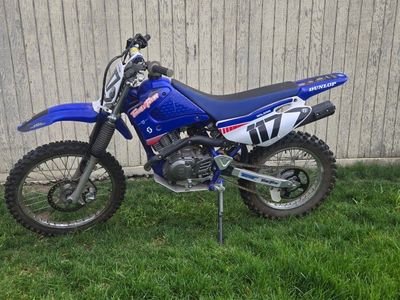 2007 Yamaha TTR-125L Dirt Bike - Blue, Great Condition, Ready for Trails