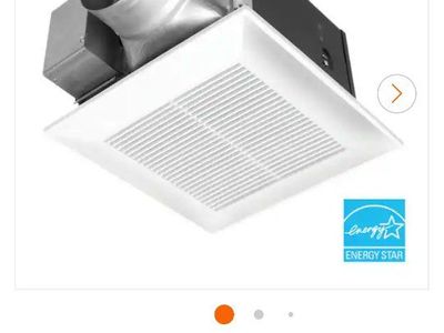 Panasonic Whisper 290cfm Bathroom Exhaust Fan