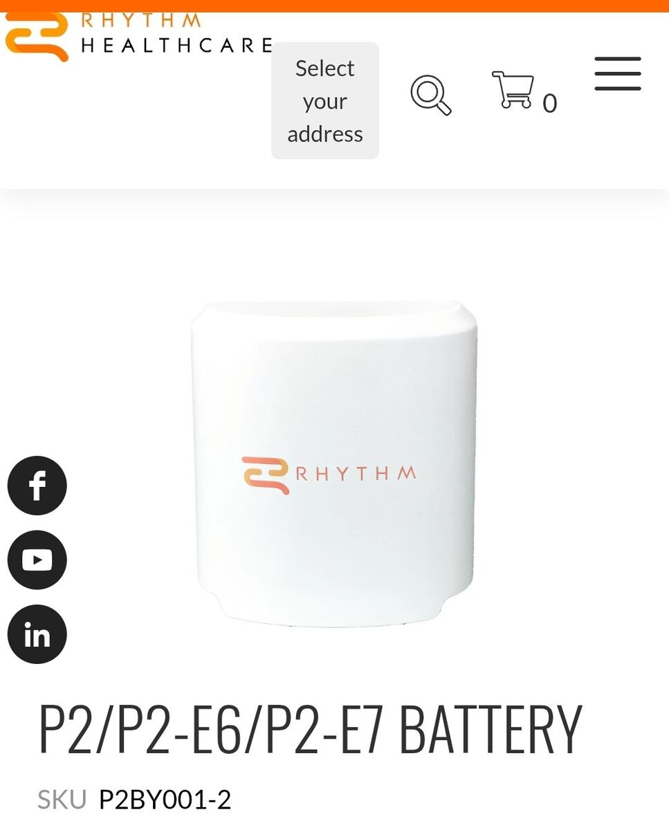 Portabke Oxygen Concentrator Battery P2