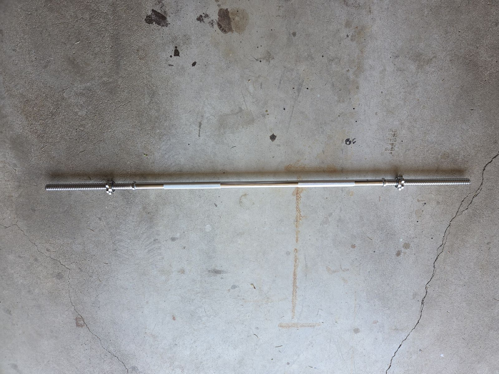 Weight lifting bar 1 inch diameter