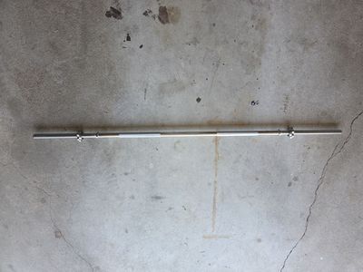Weight lifting bar 1 inch diameter