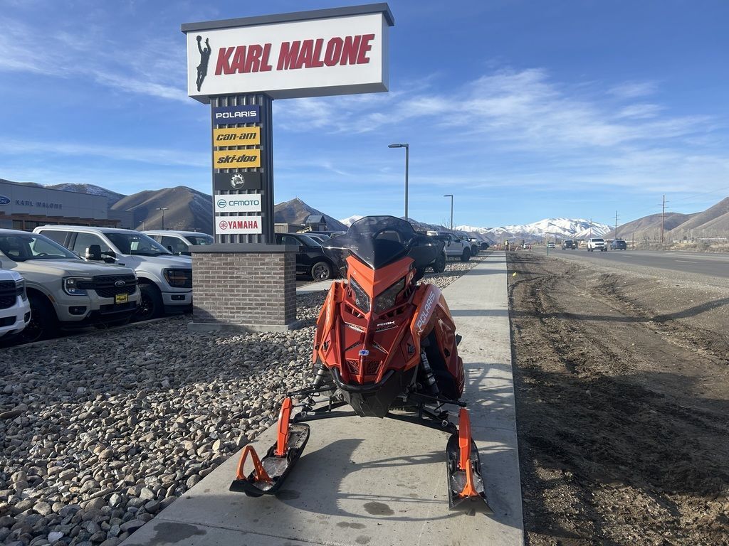 2024 Polaris® Patriot 9R Pro RMK Slash 155 Premium Matte Orange Metallic