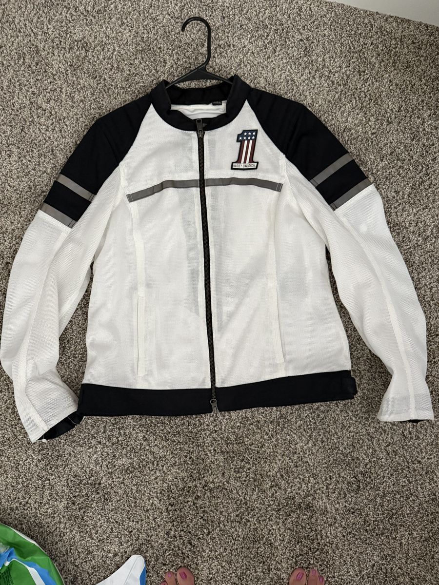 Harley Davidson Womens Jacket Medium Mesh Abrasion Resistant