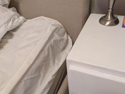 Twin mattress, box spring, 2 waterproof, dust mite proof zipper fullly covered FREE mattress set