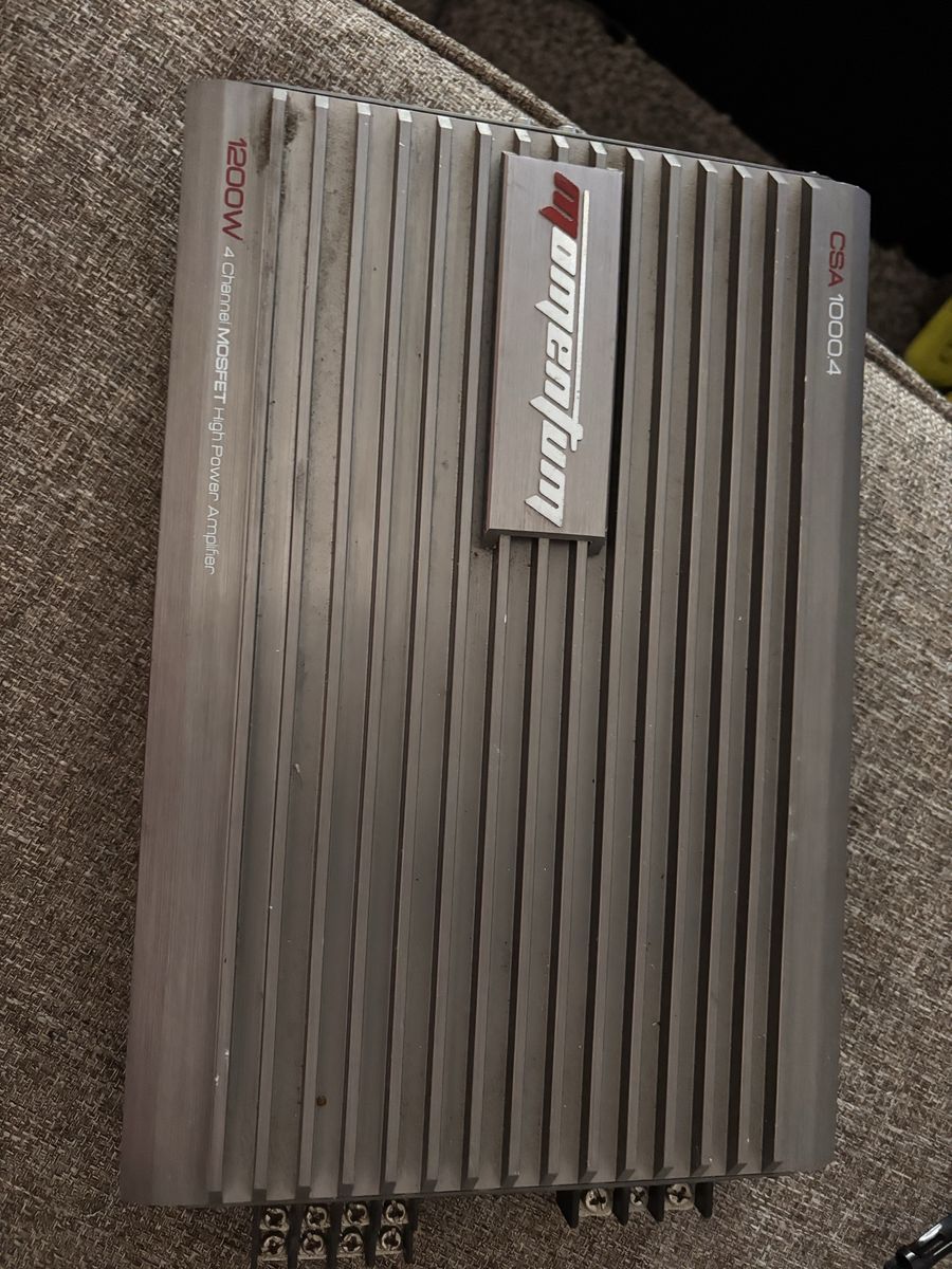 Nice, Good Working Cadence 1000 Watt Car Amplifier