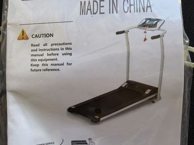 Ancheer Folding Electric Treadmill AMA005058 with Incline, New in Box