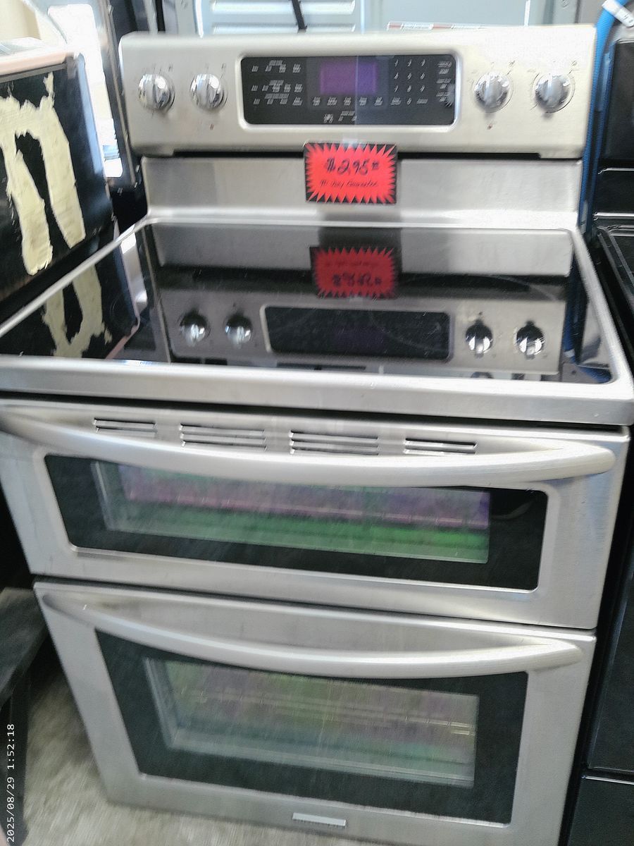 Stainless Steel Double Oven~90 Day Guarantee