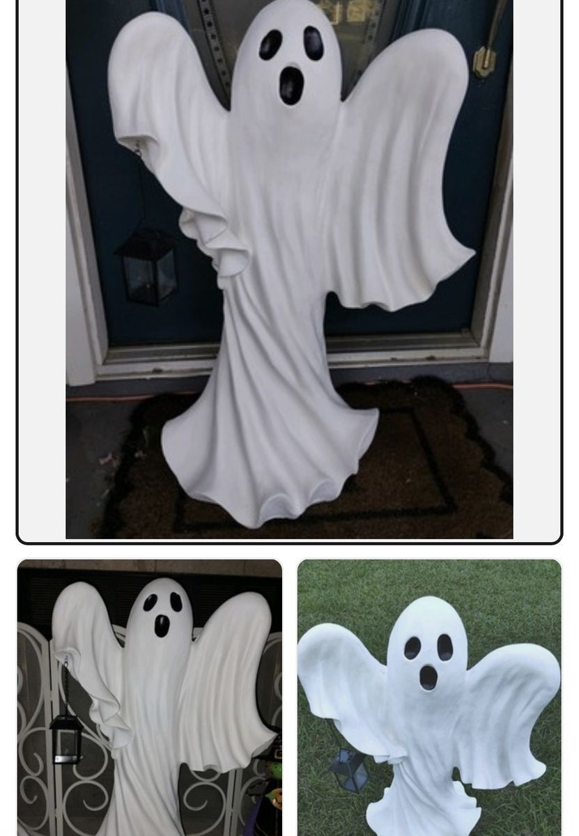 Halloween 3 Ft GHOST Lantern Collectible Figurine Statue Home Decor Decoration Prop