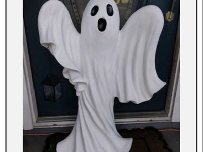 Halloween 3 Ft GHOST Lantern Collectible Figurine Statue Home Decor Decoration Prop