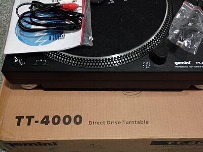 Gemini TT-4000 DJ Turntable