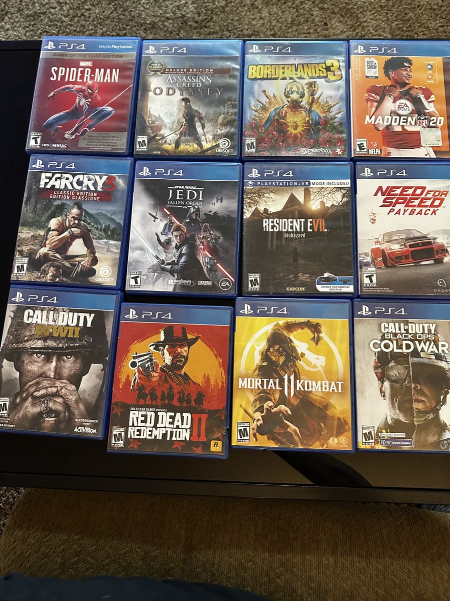 PlayStation 4 games