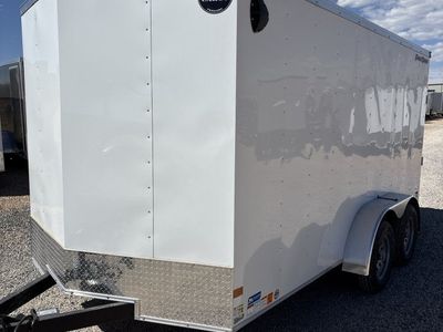 7x14 Wells Cargo FastTrac Enclosed Cargo Trailer - 6'6" Interior - 7K GVWR -