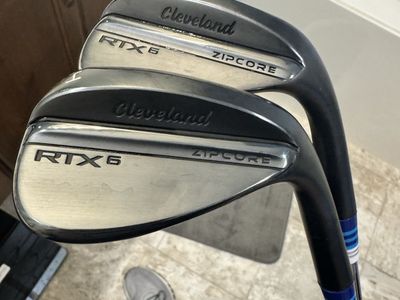 Cleveland RTX 6 ZipCore Wedges 54° & 58°
