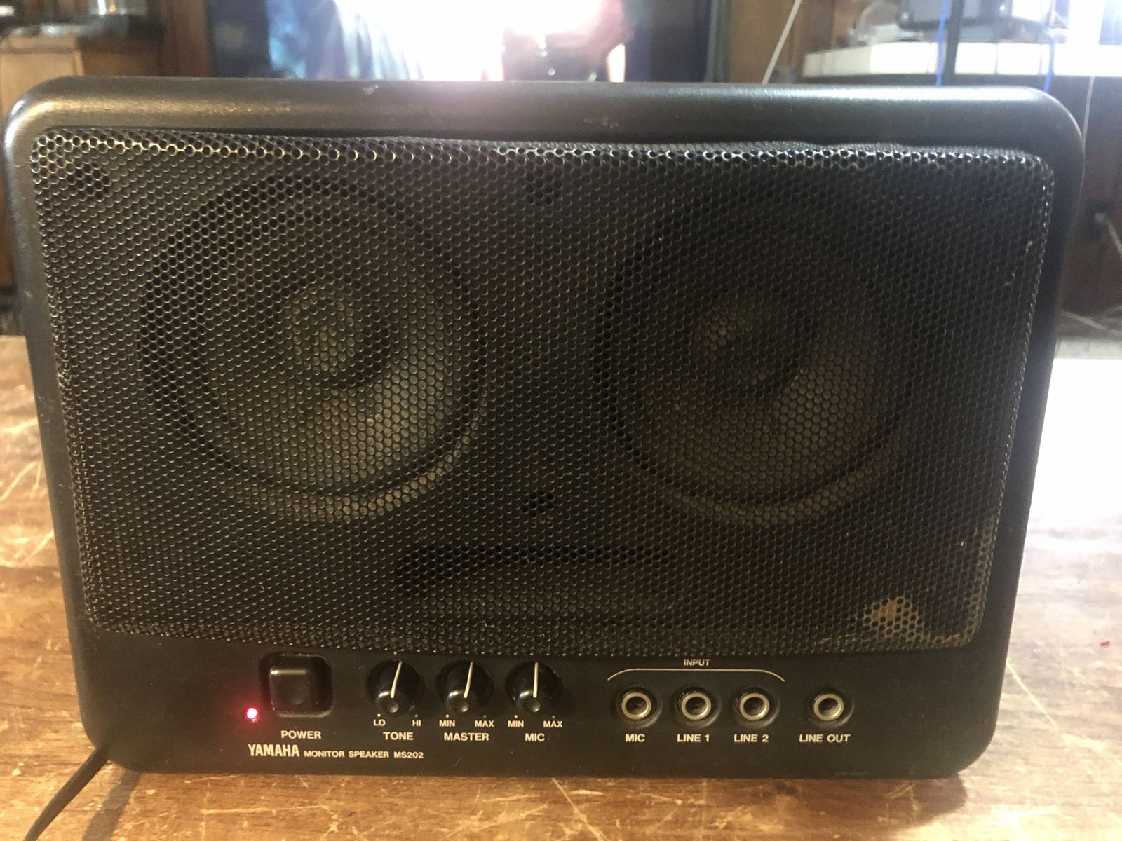 Yamaha Monitor Speaker MS202 Personal Monitor