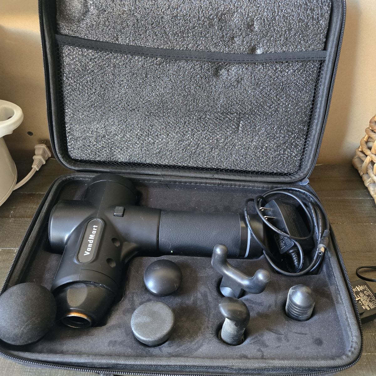 Massage gun in case