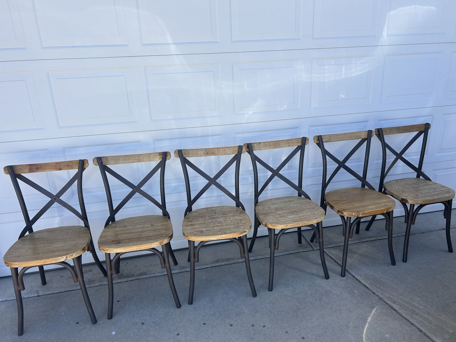 7 Dining chairs
