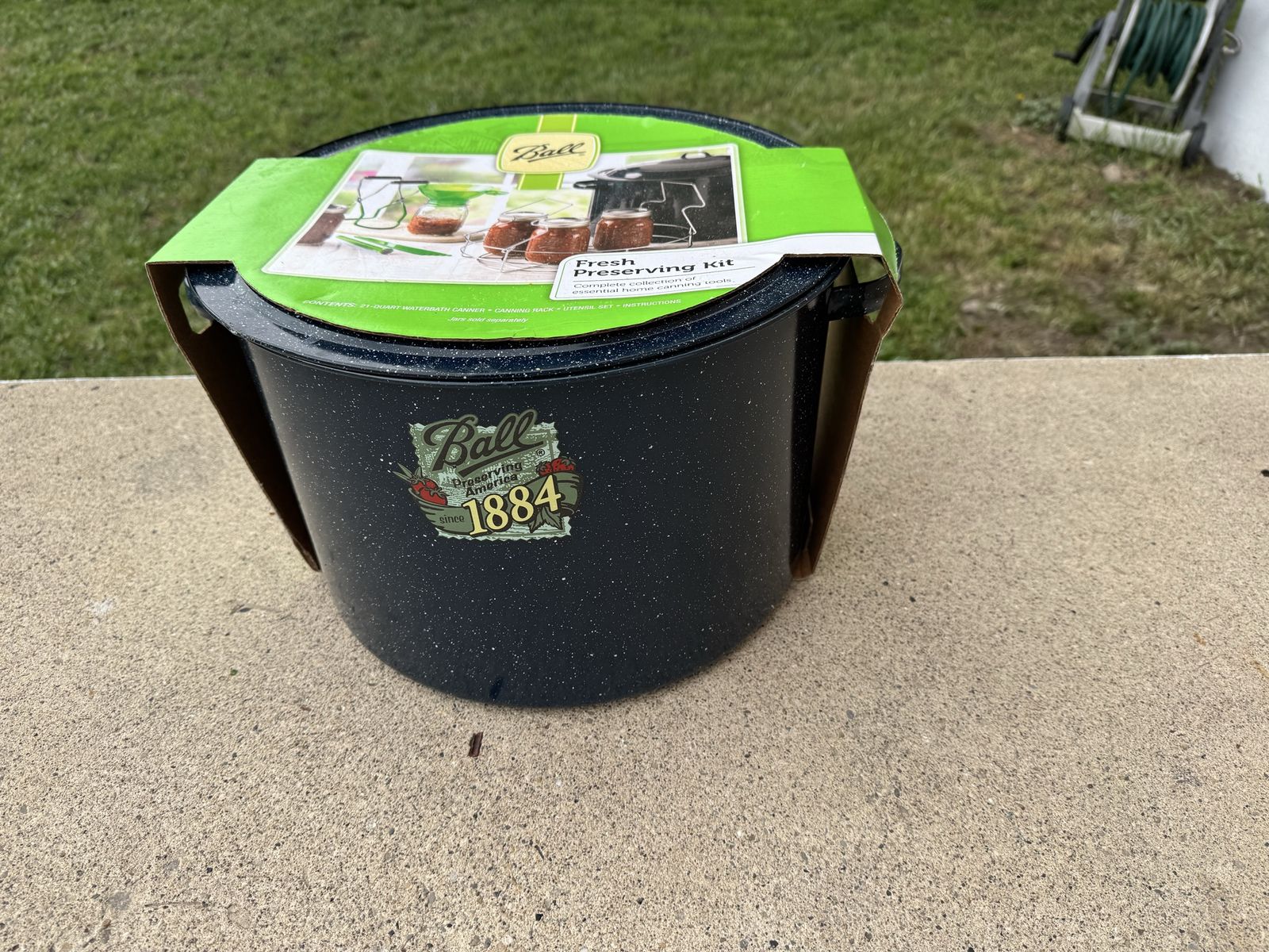 New Ball Granite Ware  waterBath Canner 21 Qt