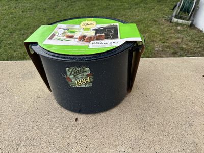 New Ball Granite Ware waterBath Canner 21 Qt