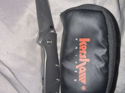Kershaw 1660CB Leek Ken Onion Design CPM-D2 Folding Knife with Case