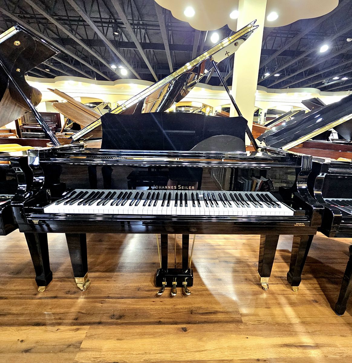 VIDEO OF GORGEOUS LIKE-NEW GRAND PIANO