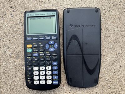 Texas Instruments TI-83 Plus Graphing Calculator W/Cover