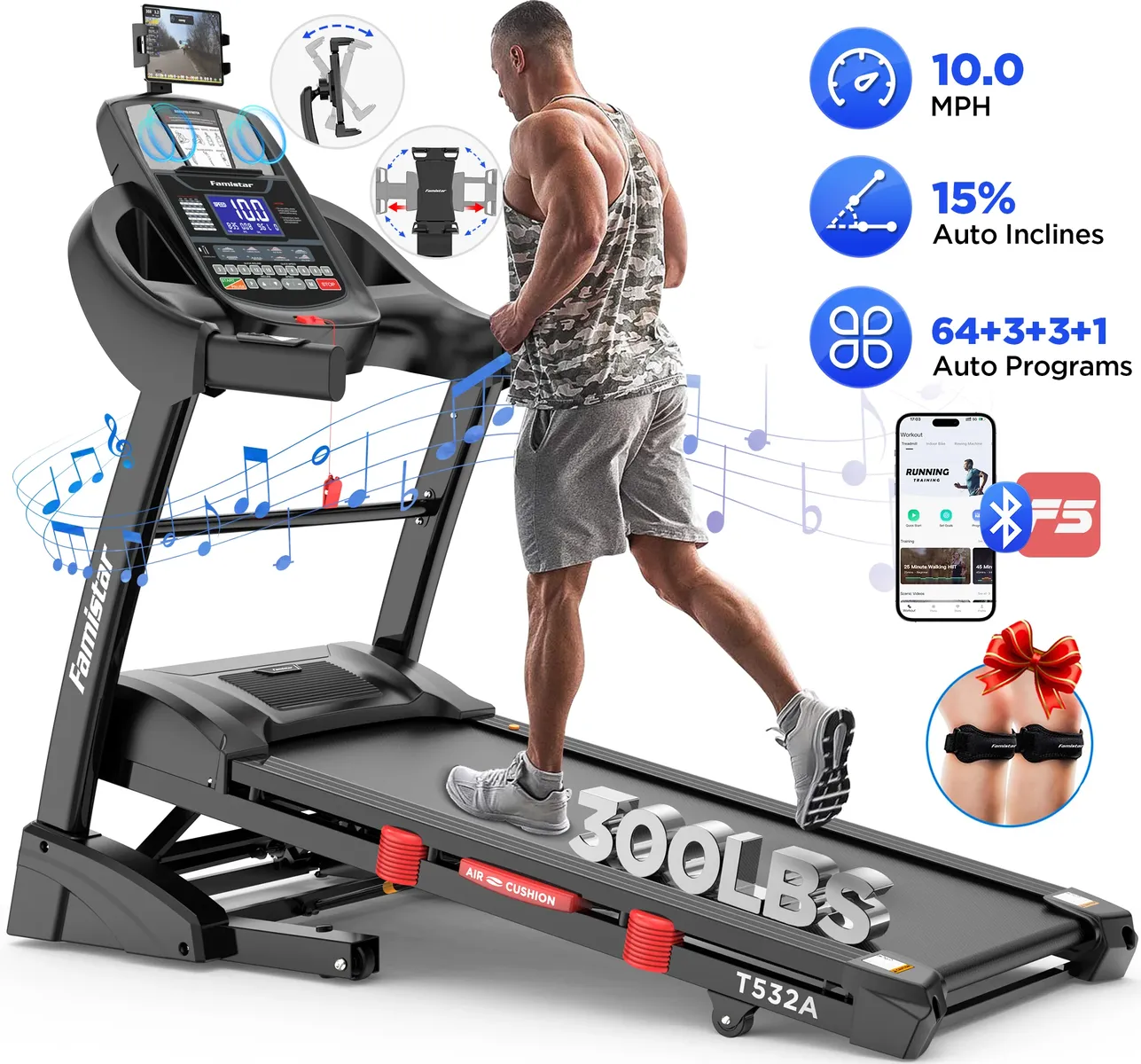 NEW! T532A Famister Treadmill