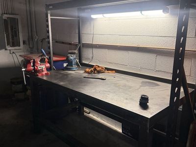 Bench with Snapon vise