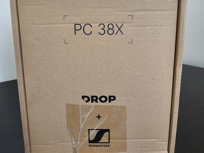 Drop + Epos (Sennheiser) PC38X Gaming Headset - Headphone / Audio / Microphone - Better than Razer, Logitech, Steelseries (mic)