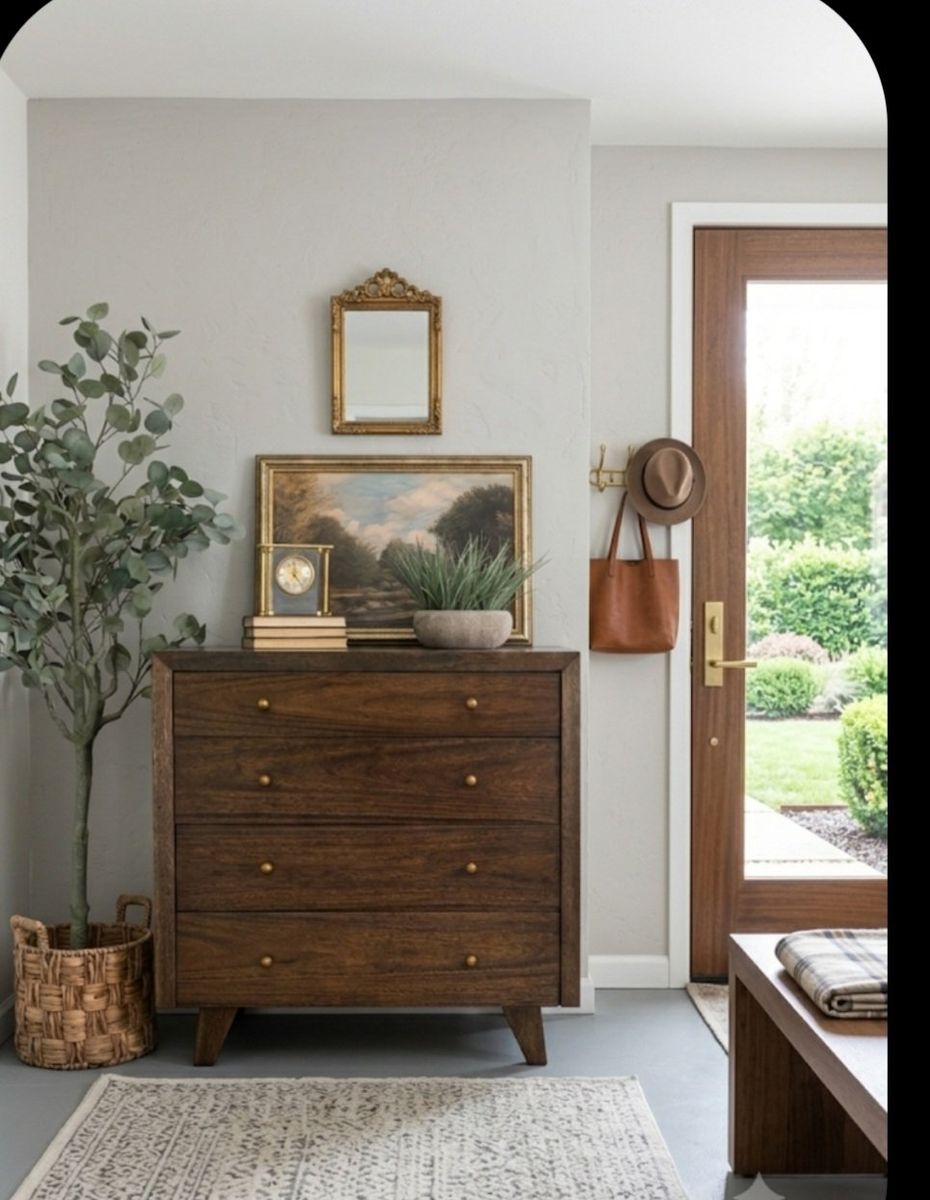 Restored MCM dresser