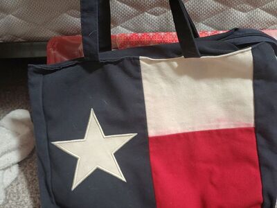 Texas Flag Tote Bag Canvas