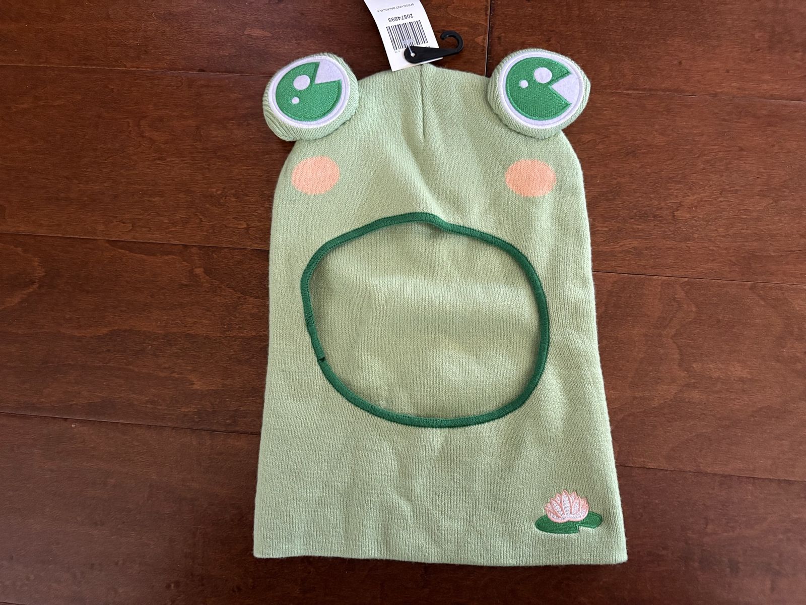 NWT Chibi Frog Balaclava Knit Ski Mask Hot Topic