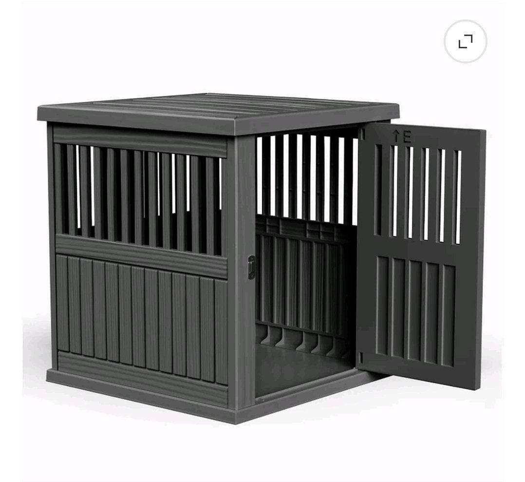 New Yardgrace Furniture Style Dog Crate Large – 39.4" x 28.4" x 32.8" #443