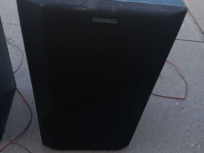 Magnavox AS540MF 3701 Vintage Floor Standing Speakers - Pair