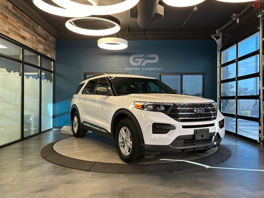2020 Ford Explorer XLT — rebuilt & branded title, 16% below market