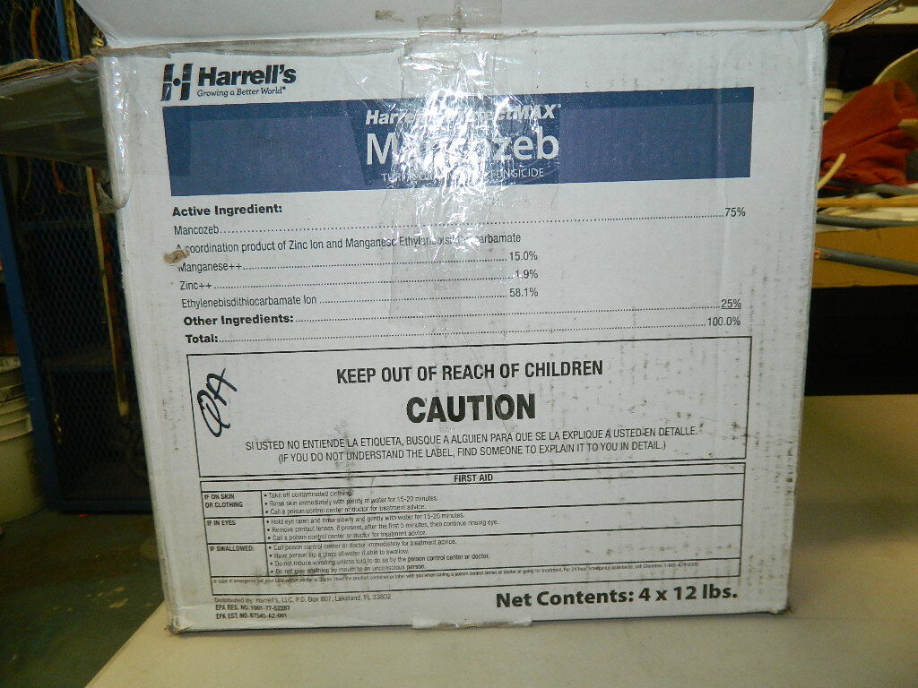 Case of 4 12lb Bags Harrell's ProtextMAX Manacozeb