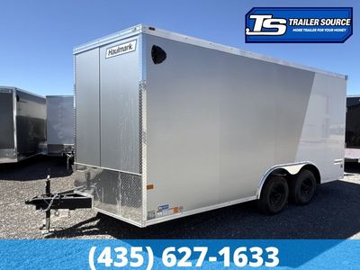 8.5x16 Haulmark Transport Enclosed Cargo Trailer - 7'0" Interior - 10K GVWR - .080 PolyCor, Dovetail