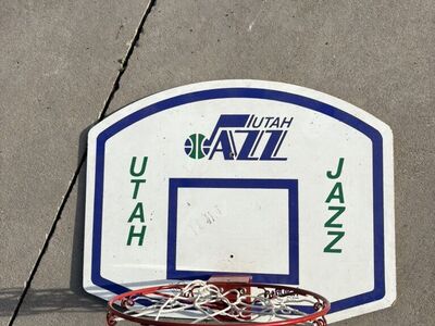 Vintage Jazz Basketball Hoop